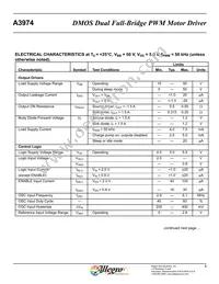 A3974SEDTR-T Datasheet Page 5