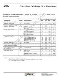 A3974SEDTR-T Datasheet Page 6