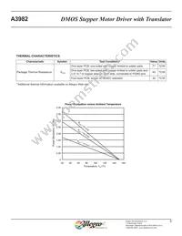A3982SLB-T Datasheet Page 5