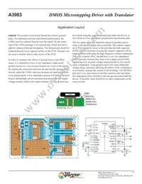 A3983SLP-T Datasheet Page 7