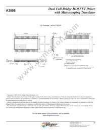 A3986SLDTR-T Datasheet Page 17
