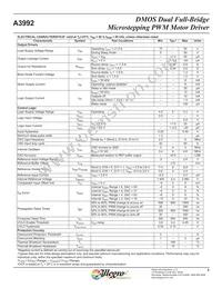 A3992SB-T Datasheet Page 4