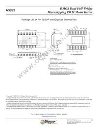 A3992SB-T Datasheet Page 13