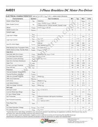 A4931MET-T Datasheet Page 4