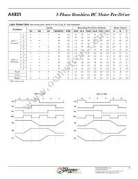 A4931MET-T Datasheet Page 5