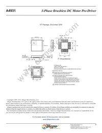 A4931MET-T Datasheet Page 9