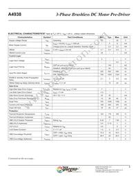 A4938EETTR-T Datasheet Page 4