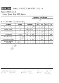 A593B/2SUR/S530-A3 Datasheet Page 3