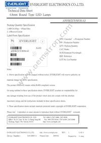 A593B/2UY/S530-A3 Datasheet Page 6