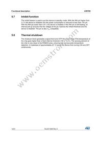 A5970D013TR Datasheet Page 14