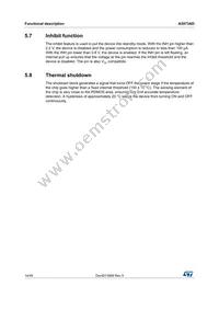 A5973AD Datasheet Page 14