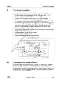 A5974DTR Datasheet Page 9
