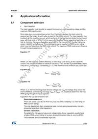 A5974DTR Datasheet Page 21