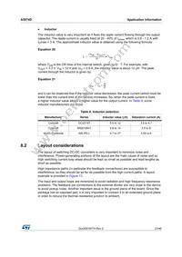 A5974DTR Datasheet Page 23