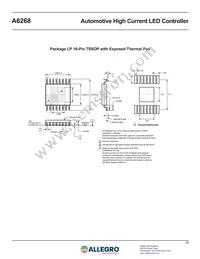 A6268KLPTR-T Datasheet Page 18