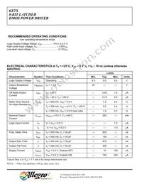 A6273KLWTR Datasheet Page 5