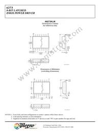 A6273KLWTR Datasheet Page 9