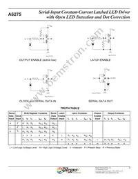 A6275SLWTR-T Datasheet Page 4