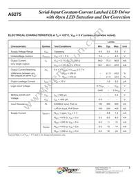 A6275SLWTR-T Datasheet Page 5