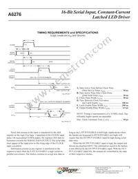 A6276SLWTR-T Datasheet Page 7
