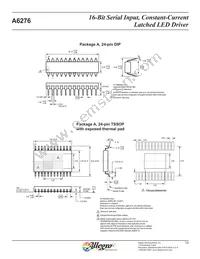 A6276SLWTR-T Datasheet Page 12