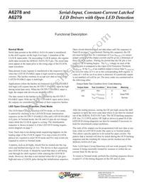 A6279ELWTR-T Datasheet Page 7