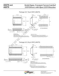 A6279ELWTR-T Datasheet Page 17