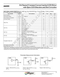 A6285EETTR-T Datasheet Page 6