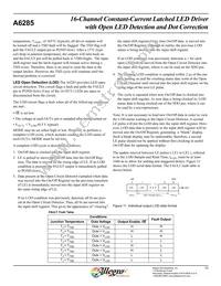A6285EETTR-T Datasheet Page 11