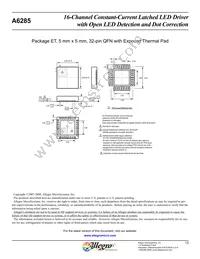 A6285EETTR-T Datasheet Page 13