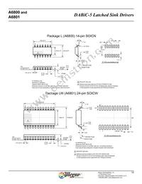 A6801SLW-T Datasheet Page 10