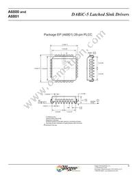 A6801SLWTR-T Datasheet Page 9