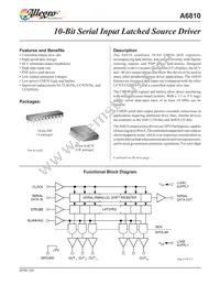 A6810SLWTR-T Datasheet Page 2