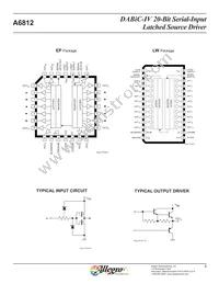 A6812SLWTR-T Datasheet Page 4