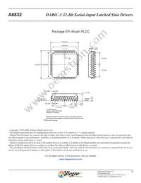 A6832SEPTR-T Datasheet Page 7