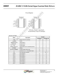 A6841SLWTR-20-T Datasheet Page 5