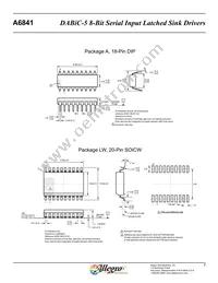 A6841SLWTR-20-T Datasheet Page 7