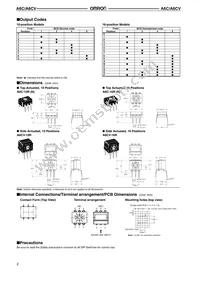 A6CV-16R Datasheet Page 2