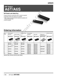 A6S-9101 Datasheet Cover