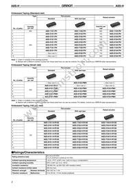 A6S-B102-H Datasheet Page 2