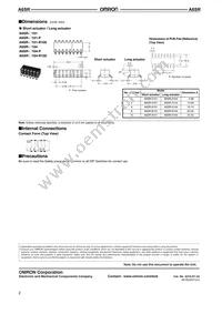 A6SR-6101 Datasheet Page 2