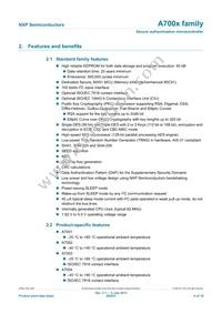 A7001AGHN1/T1AG315 Datasheet Page 6