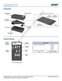 A700D107M006ATE015 Datasheet Page 12