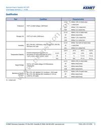 A700V227M002ATE007 Datasheet Page 3