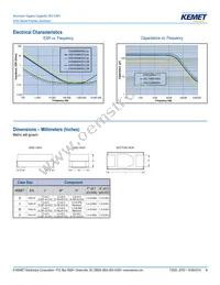 A700W107M002ATE016 Datasheet Page 4