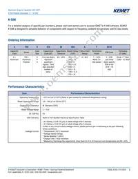 A700X127M010ATE010 Datasheet Page 2