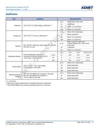 A700X127M010ATE010 Datasheet Page 3