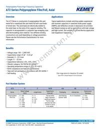 A72QT3100AA02M Datasheet Cover