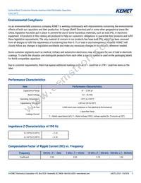 A765EG157M1CLAE027 Datasheet Page 3