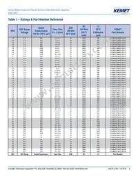 A765EG157M1CLAE027 Datasheet Page 6